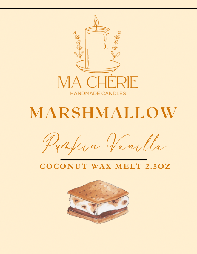 Vanilla Pumpkin Marshmallow Wax Melts