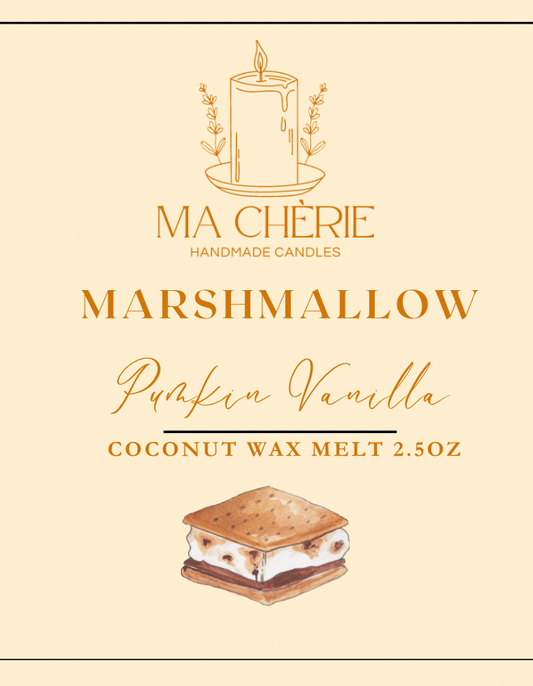 Vanilla Pumpkin Marshmallow Wax Melts