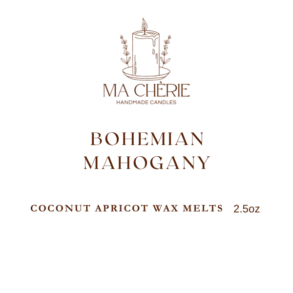 Bohemian Mahogany Wax Melt 2.5oz