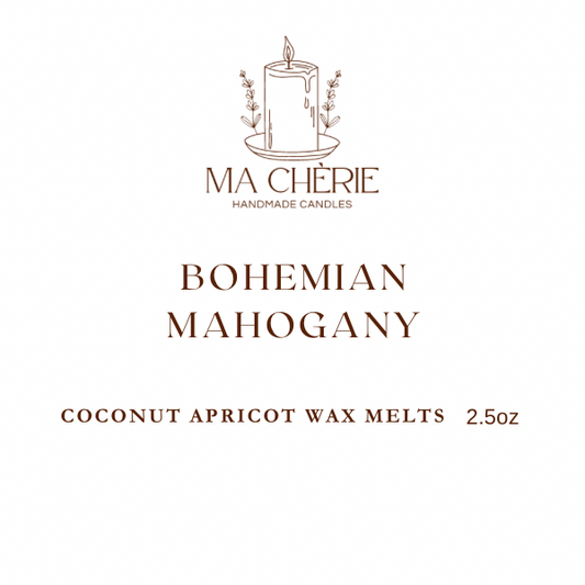 Bohemian Mahogany Wax Melt 2.5oz